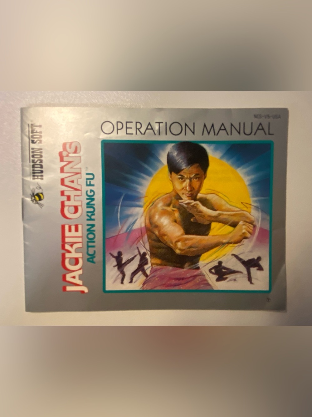 Jackie Chan's Action Kung Fu NES Nintendo Manual Only 1990 🥷 👀